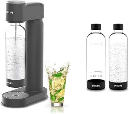 Picture of PHILIPS Sparkling Water Maker + PHILIPS Carbonating Bottles (2 Pack)