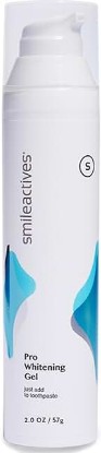 Picture of Smileactives Teeth Whitening Gel for Toothpaste with Clinical-Grade Hydrogen Peroxide, Tooth Stain Remover for White Teeth, Dentist Quality Pro Whitening Gel to Remove Coffee Stains, 2 oz Bottle