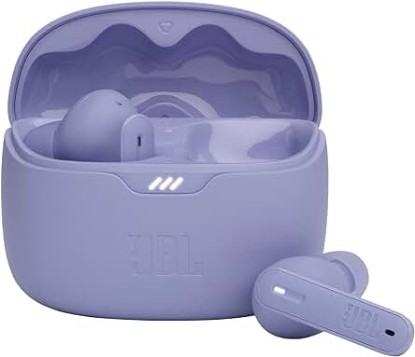 Picture of JBL Tune Beam - True Wireless Active Noise Cancelling with Smart Ambient Earbuds, Bluetooth 5.3, 4-Mic Technology for Crisp, Clear Calls, Up to 48 Hours of Battery Life (Purple)