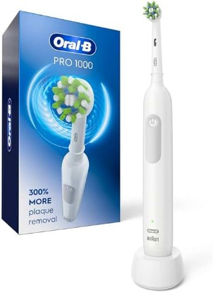 Picture of Oral-B Pro 1000 Rechargeable Electric Toothbrush, White