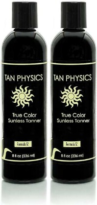 Picture of Lot of 2 Tan Physics True Color Sunless Self Tanner Tanning Lotion