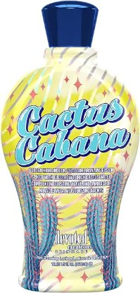 Picture of Devoted Creations Cactus Cabana Indoor/Outdoor Complexion Boosting Agave Electrolyte Rich Cactus Water DHA Bronzing Fusion 12.25oz Dark Tanning Lotion