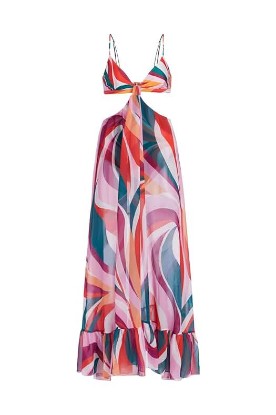 Picture of PATBO Delos Cut-Out Beach Dress