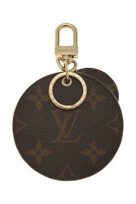 Picture of LOUIS VUITTON Pre-Loved Monogram Reversed Giant Circle Bag Charm, Brown