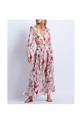 Picture of PATBO Viera Cut-Out Maxi Dress