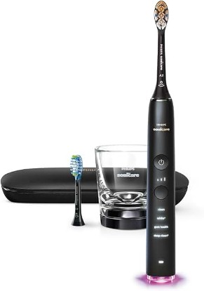 Picture of Philips Sonicare DiamondClean Smart Electric, Rechargeable Toothbrush for Complete Oral Care – 9300 Series, Black, HX9903/15