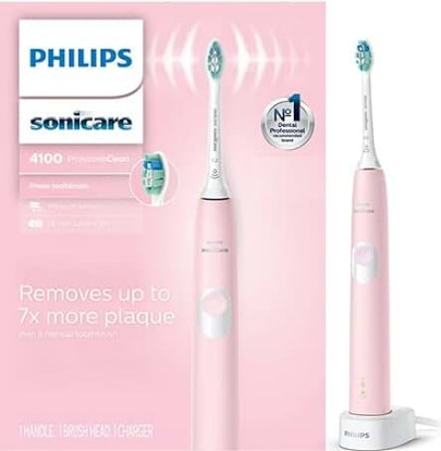 Picture of Philips Sonicare ProtectiveClean 4100 Electric Rechargeable Toothbrush, Plaque Control, Pink