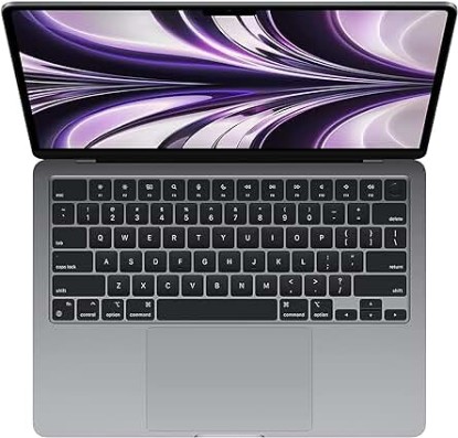 Picture of 2022 Apple MacBook Air with Apple M2 Chip (13-inch, 8GB RAM, 512GB SSD Storage) Space Gray (Renewed)