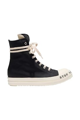 Picture of RICK OWENS Women's Ramone Hi Sneakers