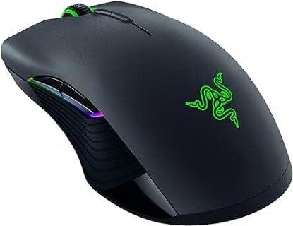 Picture of Razer Lancehead - Wireless Gaming Mouse: 16, 000 DPI Laser Sensor - Chroma RGB Lighting - 8 Programmable Buttons - Mechanical Switches