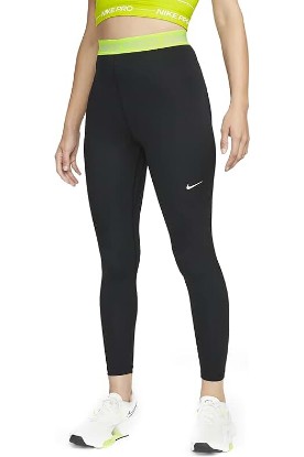 Picture of Nike Pro 365 Women's High-Waisted 7/8 Mesh Panel Leggings DA0483-015