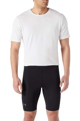 Picture of Under Armour Mens Compression UA Half Tight Shorts L Black