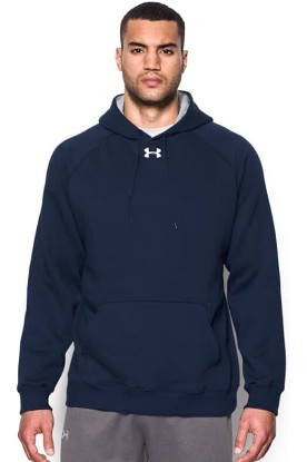 Picture of Under Armour Men's UA Every Team Fleece Hoodie - Large - Navy