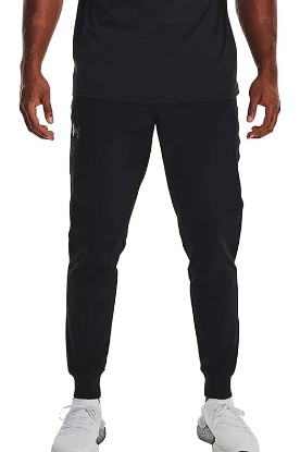 Picture of Under Armour Men's UA Sportstyle Elite Joggers Pants 1374658 (as1, Alpha, x_l, Regular, Regular, Black - 001, X-Large)