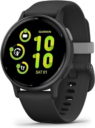 Picture of Garmin vívoactive 5, Health and Fitness GPS Smartwatch, AMOLED Display, Up to 11 Days of Battery, Black