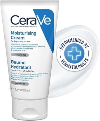 Picture of Creaam For Dry To Very Dry Skin (50ml) - Formulated with 3 Essential Ceramides And Hyaluronic Acid | Non-Comedogenic Moisturizer For Face