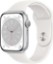 Picture of Apple Watch Series 8 [GPS, 45mm] - Silver Aluminum Case with White Sport Band, S/M (Renewed)