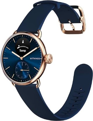 Picture of Withings ScanWatch 2 - Hybrid Smart Watch, Heart Rate Monitoring, Fitness Tracker, Cycle Tracker, Sleep Monitoring, GPS Tracker, 30-Day Battery Life, Android & Apple Compatible, HSA/FSA