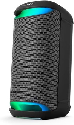 Picture of Sony SRS-XV500 X-Series Wireless Portable Bluetooth Karaoke Party Speaker IPX4 Splash-Resistant with 25 Hour-Battery and Ambient Lights - New