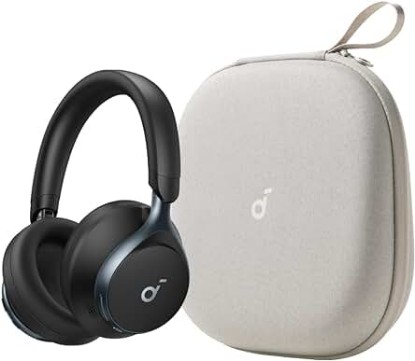 Picture of Soundcore by Anker Space One Active Noise Cancelling Headphones, with Headphones Case, 2X Stronger Voice Reduction, 40H ANC Playtime, App Control, LDAC Hi-Res Wireless Audio