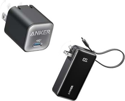 Picture of Anker USB C GaN Charger 30W, 511 Charger (Nano 3) 3-in-1 PowerBank