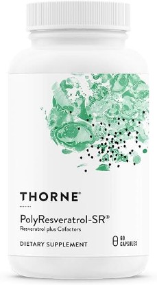 Picture of THORNE PolyResveratrol-SR - Trans-Resveratrol Supplement for Healthy Aging - 60 Capsules