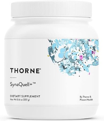 Picture of THORNE SynaQuell+ - Brain Support for Post-Impact - BHB, BCAAs, CoQ10, DHA, and Nicotinamide Riboside - Supports Healthy Brain Structure and Cognition - NSF Certified for Sport - 12.6 Oz - 30 Servings