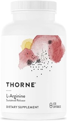 Picture of THORNE L-Arginine Sustained Release (Formerly Perfusia-SR) - Support Heart Function, Nitric Oxide Production, and Optimal Blood Flow - 120 Capsules - 60 Servings