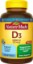 Picture of Vitamin D3, 300 Softgels, Vitamin D 1000 IU (25 mcg) Helps Support Immune Health, Strong Bones and Teeth, & Muscle Function, 125% of the Daily Value for Vitamin D in Only One Daily Softgel