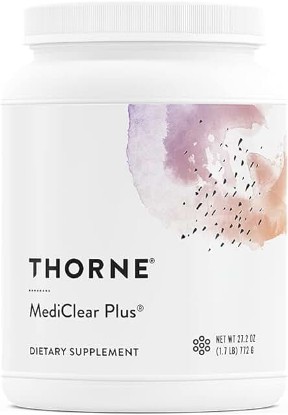 Picture of THORNE MediClear Plus - Foundational Support, Eliminate Environmental and Dietary Toxins - Rice and Pea Protein-Based Drink Powder with a Complete Multivitamin-Mineral Profile - 27.2 Oz