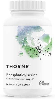 Picture of THORNE Phosphatidylserine (Formerly Iso-Phos) - Cortisol Management Support - Phosphatidylserine Isolate Supplement to Support Brain Function - 60 Capsules - 60 Servings