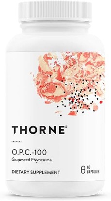 Picture of THORNE Grape Seed Extract (Formerly O.P.C.-100) - Grape Seed Phytosome for Antioxidant Support - 60 Capsules