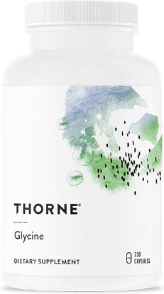 Picture of THORNE Glycine - Amino Acid Support for Relaxation, Detoxification, and Muscle Function - 250 Capsules