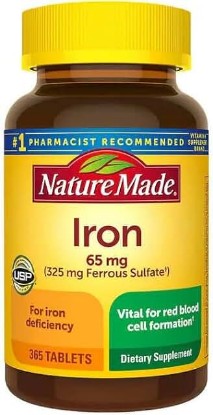 Picture of Nature Made Iron 65 mg, 365 Tablets