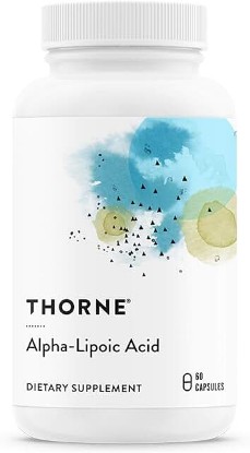 Picture of THORNE Alpha-Lipoic Acid - 300 mg - Supplement Liver Detox, Antioxidant Support, Nerve Health and Mental Sharpness - 60 Capsules