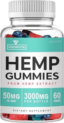 Picture of Vigorvita Gummies - Vigor Vita Hemp Gummies (Single, 60 Gummies)