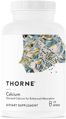 Picture of THORNE Calcium - (Formerly DiCalcium Malate) - Chelated Calcium for Enhanced Absorption with DimaCal for Bone Density Support - 120 Capsules