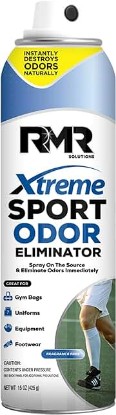 Picture of RMR OdorXSport Odor Eliminator Spray - Heavy-Duty Equipment, Uniform, Gym, and Shoe Deodorizer, 15 Ounces, Fragrance-Free