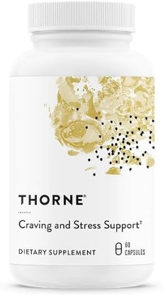 Picture of THORNE Craving and Stress Support (Formerly Relora Plus) - 5-MTHF, B Vitamins, Folate, and Plant Extracts to Support Sleep, Cravings, and Stress - 60 Capsules - 30 Servings