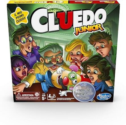 Picture of Hasbro Gaming Cluedo Junior, The Broken Toy Case (Box Game, Spanish Version)