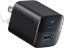 Picture of USB C Charger 33W, Anker 323 Charger, 2 Port Compact Charger with Foldable Plug for iPhone 15/15 Plus/15 Pro/15 Pro Max/14/13, Pixel, Galaxy, iPad/iPad Mini and More (Cable Not Included) - Black