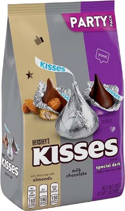 Picture of HERSHEY'S KISSES Assorted Chocolate , 33 oz