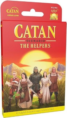 Picture of CATAN The Helpers SCENARIO EXPANSION | Strategy Board Game | Adventure Game | Family Game for Adults and Kids | Ages 12+ | 3-6 Players | Average Playtime 45-90 Minutes | Made by CATAN Studio