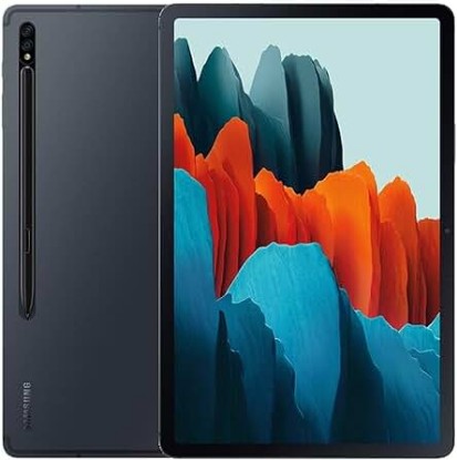 Picture of Samsung Galaxy Tab S7 (5G Tablet) 128GB (T-Mobile/Sprint Unlocked) 11.0" Display T878U WIFI+LTE+5G - Black (Renewed)