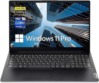 Picture of Lenovo V15 G4 Business Laptop, 15.6" FHD Screen, 13th Gen Intel 10 Cores i7-1355U up to 5.0GHz, 40GB RAM, 2TB PCIe SSD, HD Camera with Privacy Shutter, Wi-Fi, HDMI, Windows 11 Pro, Black