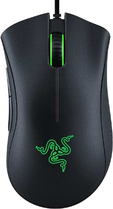 Picture of Razer DeathAdder Essential Gaming Mouse: 6400 DPI Optical Sensor - 5 Programmable Buttons - Mechanical Switches - Rubber Side Grips - Classic Black