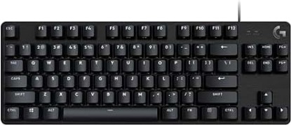 Picture of Logitech G413 TKL SE Mechanical Gaming Keyboard - Compact Backlit Keyboard with Tactile Mechanical Switches, Anti-Ghosting, Compatible with Windows, macOS - Black Aluminum