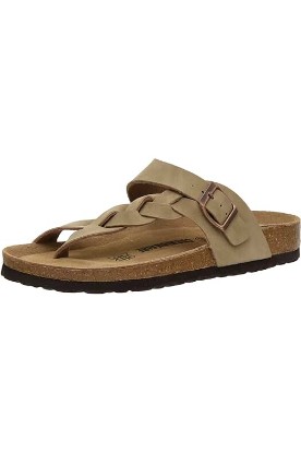 Picture of CUSHIONAIRE Women's Libby Cork footbed Sandal with +Comfort and Wide Widths Available,