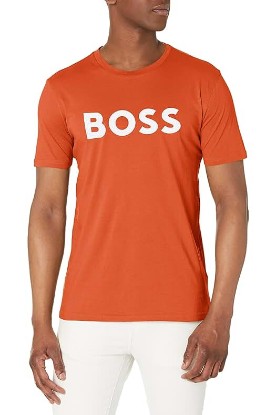 Picture of BOSS Men's Big Logo Cotton Jersey T Shirt