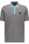 Picture of Hugo Boss Mens Parlay 130 Mercerised Cotton Polo Shirt Classic Fit 50458245 (Medium, Medgrey 030)